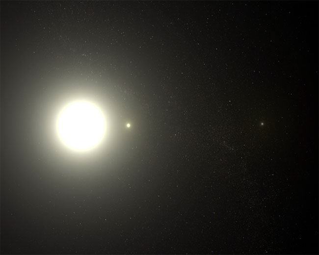 North Star's Unseen Companion Photographed